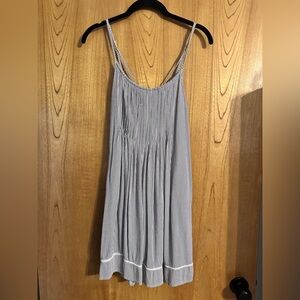 Abercrombie & Fitch Navy and White Striped Dress
